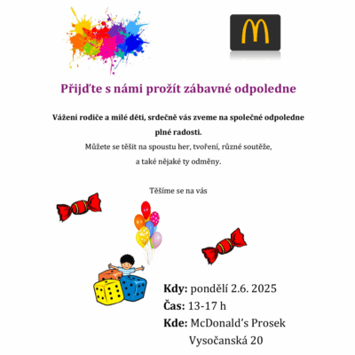 Zábavné odpoledne s McDonald’s