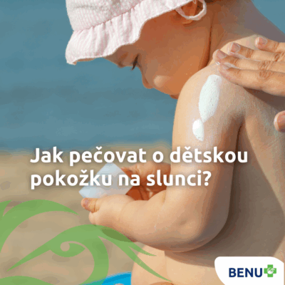Jak pečovat o dětskou pokožku na slunci?